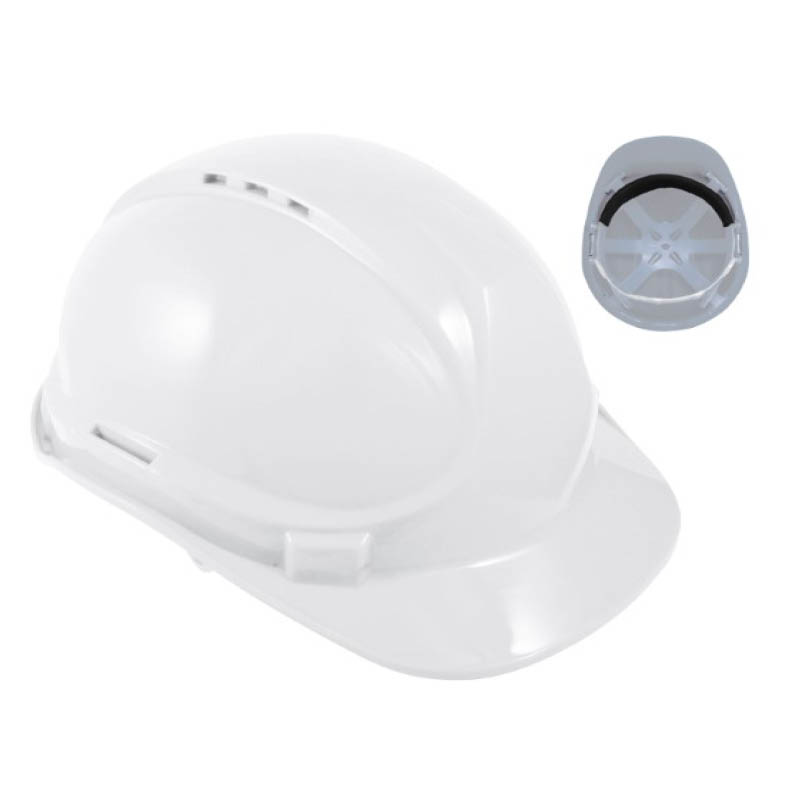 White FortiHelm® Contract Safety Helmet
